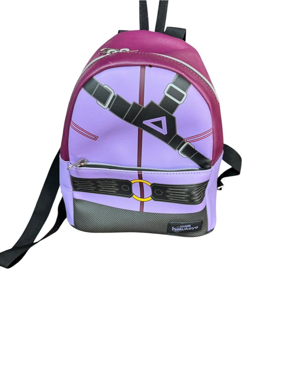 Hawkeye Purple and Burgundy Mini Backpack for marvel